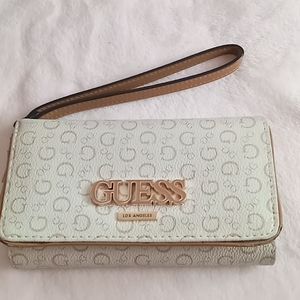 Guess wristlet wallet